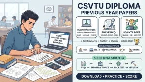 CSVTU Diploma Previous Year Question Papers: How to Download & Score 80%+ in Semester Exams