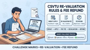 CSVTU Diploma Re-Revaluation Rules & Fee Refund Policy: When & How to Challenge Marks