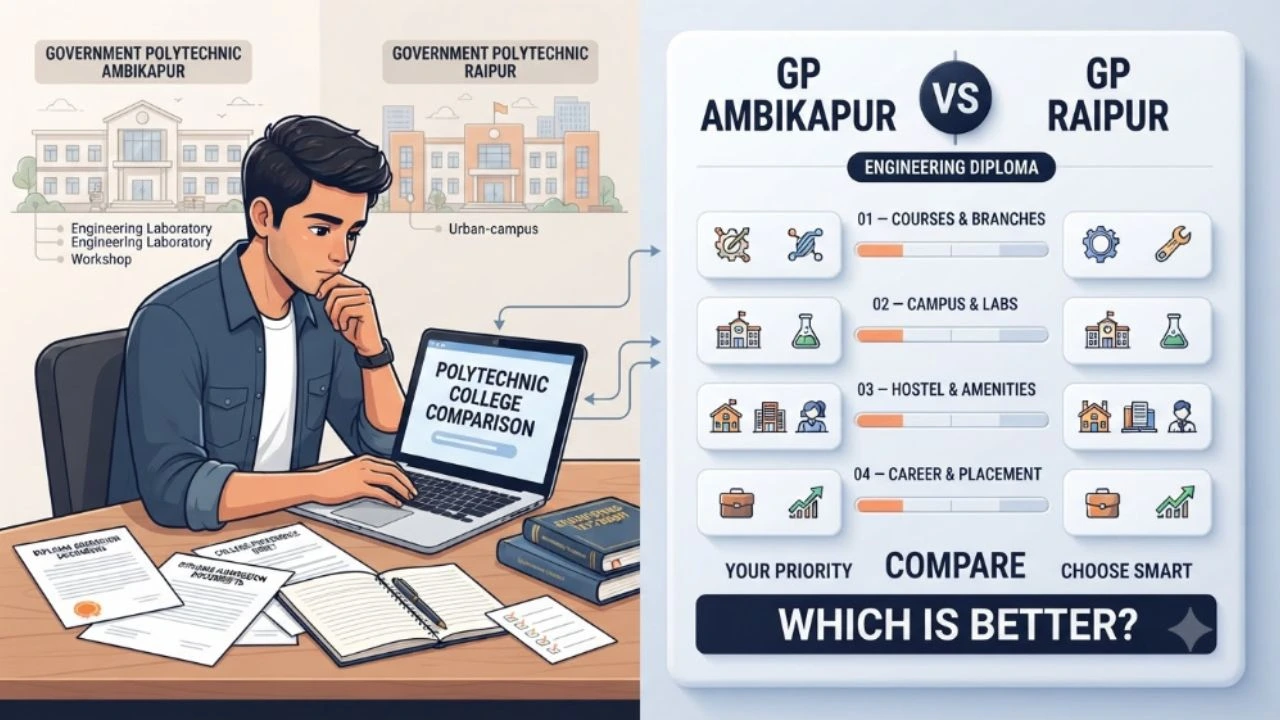 GP Ambikapur vs. GP Raipur: Which College is Better for Engineering Diploma Students?