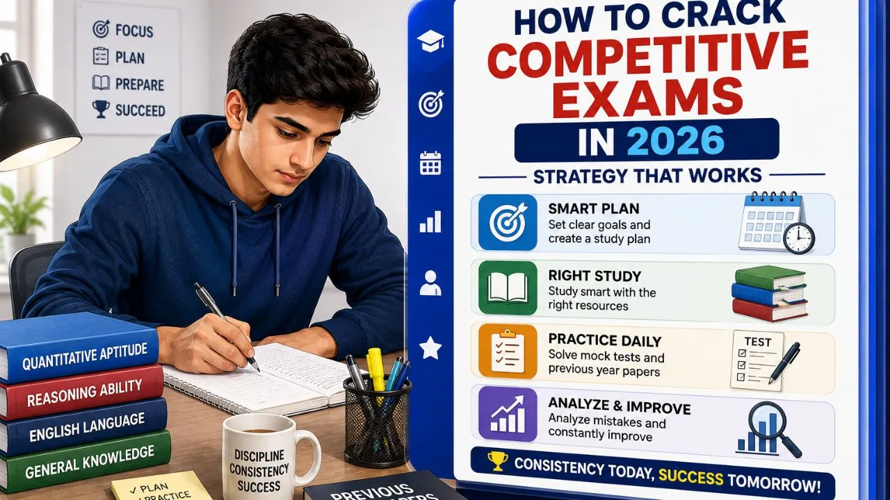 How to Crack Competitive Exams in 2026: Strategy That Works