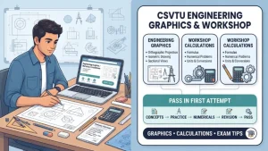 How to Pass CSVTU Engineering Graphics & Workshop Calculations in First Attempt