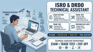 ISRO & DRDO Technical Assistant Recruitment: Exam Pattern, Trade Tests & Previous Cut-Offs