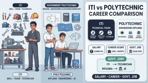 ITI vs. Polytechnic Diploma: Salary, Career Scope, and Which Course Gets You a Government Job Faster?