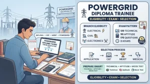 POWERGRID (PGCIL) Diploma Trainee Recruitment: Branch Eligibility, Exam Pattern & Selection Process