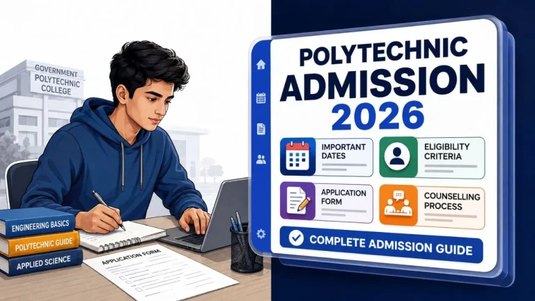 Polytechnic Admission 2026: Dates, Eligibility, Application Form, Counselling