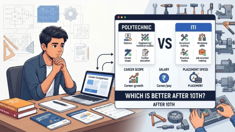 Polytechnic vs. ITI Courses After 10th: Which Has Better Scope, Higher Salary & Faster Placement?