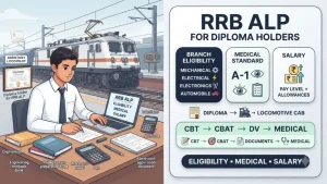 RRB ALP (Assistant Loco Pilot) for Diploma Holders: Branch Eligibility, Medical Standards & Salary
