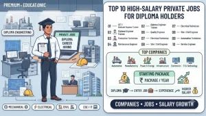 Top 10 High-Salary Private Jobs for Diploma Holders in India: Top Companies & Starting Packages