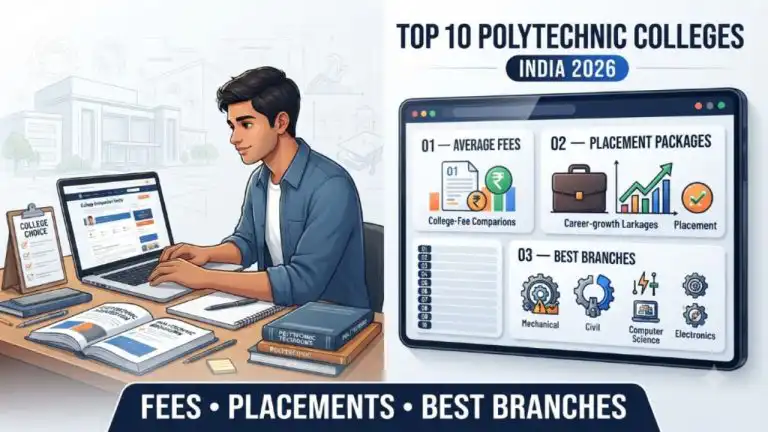 Top 10 Polytechnic Colleges in India: Average Fees, Placement Packages & Best Branches