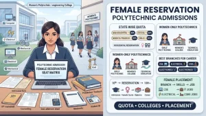 Top 5 Women's Government Polytechnic Colleges in India: Reservation Rules & Best Branches for Girls