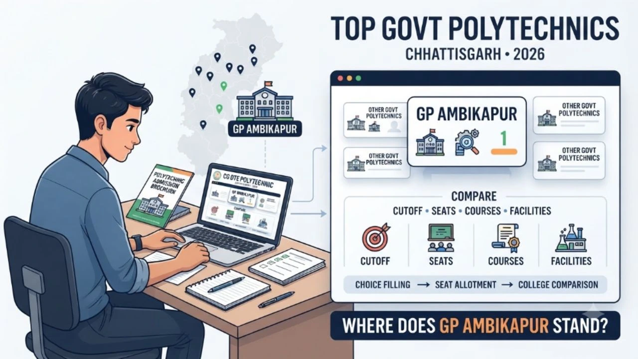 Top Government Polytechnic Colleges in Chhattisgarh: Where Does GP Ambikapur Rank in CG DTE?