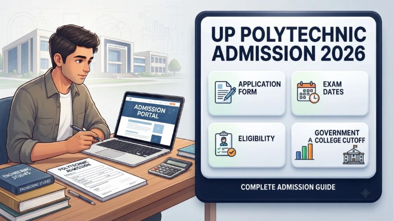 UP Polytechnic Admission 2026: Application Form, Exam Dates, Eligibility & Government College Cutoff