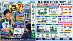 Can You Change Your B.Tech Branch After Polytechnic Diploma? AICTE Lateral Entry Credit Transfer & Kindred Branch Rules