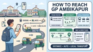 How to Reach Government Polytechnic Ambikapur: Distance from Station, Auto Routes & Local Transport