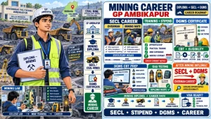 Mining Engineering Career Path at GP Ambikapur: SECL Overman/Mining Mate Roles, Stipend & DGMS Certificate Prep