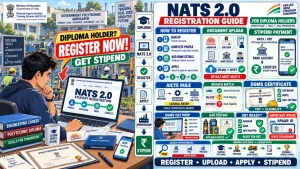 NATS 2.0 Portal Registration for Polytechnic Diploma Holders: Step-by-Step Guide, Document Upload & Direct Stipend Payment