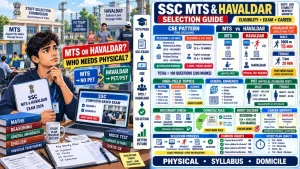 SSC MTS & Havaldar Selection Guide: CBT Exam Pattern, Physical Test Rules & Promotion Pathways